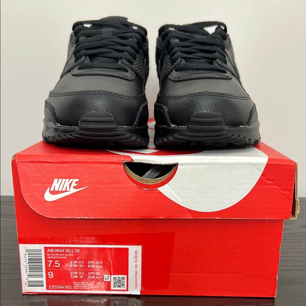 Nike Air Max 90 LTR Triple Black Sneakers